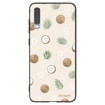 Picasee silikónový čierny obal pre Samsung Galaxy A70 A705F - Coconut Breeze