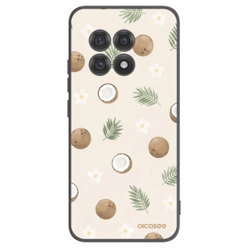 Picasee silikónový čierny obal pre OnePlus 13R 5G - Coconut Breeze