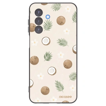 Picasee silikónový čierny obal pre Samsung Galaxy A17 5G - Coconut Breeze