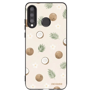 Picasee silikónový čierny obal pre Huawei P30 Lite - Coconut Breeze