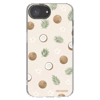 Picasee silikónový prehľadný obal pre Apple iPhone 17e - Coconut Breeze