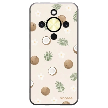 Picasee silikónový čierny obal pre Honor Magic8 Lite 5G - Coconut Breeze