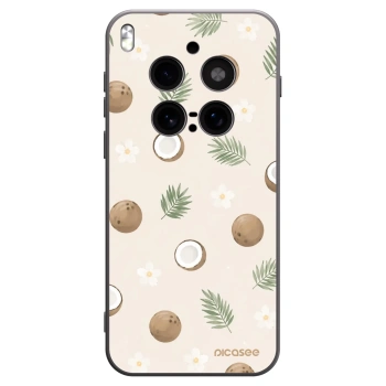 Picasee silikónový čierny obal pre Vivo X300 Pro - Coconut Breeze