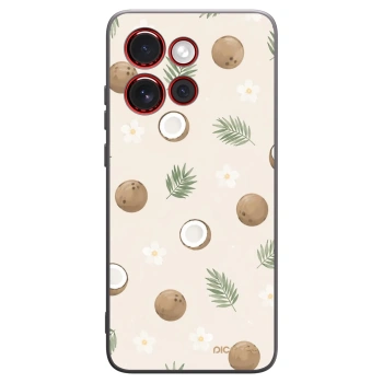Picasee silikónový čierny obal pre Motorola Edge 60 Neo 5G - Coconut Breeze