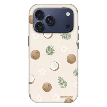 Picasee Fashion Case MagSafe pre Apple iPhone 18 Pro - Coconut Breeze