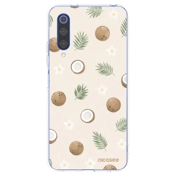 Picasee silikónový prehľadný obal pre Xiaomi Mi 9 SE - Coconut Breeze