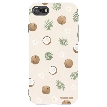 Picasee silikónový prehľadný obal pre Apple iPhone 8 - Coconut Breeze