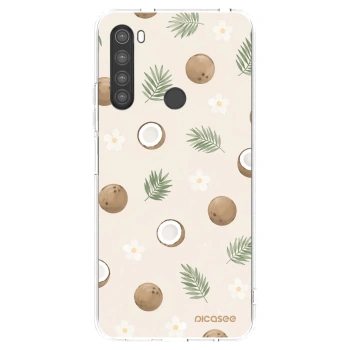 Picasee silikónový prehľadný obal pre Xiaomi Redmi Note 8 - Coconut Breeze
