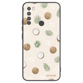 Picasee silikónový čierny obal pre Xiaomi Redmi Note 8 - Coconut Breeze