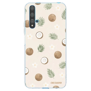 Picasee silikónový prehľadný obal pre Huawei Nova 5T - Coconut Breeze