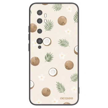 Picasee silikónový čierny obal pre Xiaomi Mi Note 10 (Pro) - Coconut Breeze