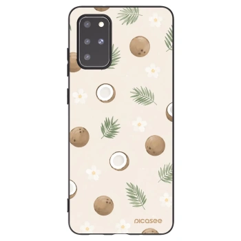 Picasee silikónový čierny obal pre Samsung Galaxy S20+ G985F - Coconut Breeze