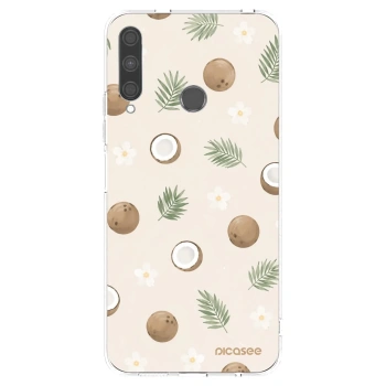 Picasee silikónový prehľadný obal pre Huawei P40 Lite E - Coconut Breeze