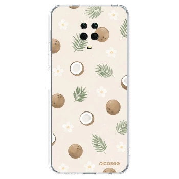 Picasee silikónový prehľadný obal pre Xiaomi Redmi Note 9S - Coconut Breeze