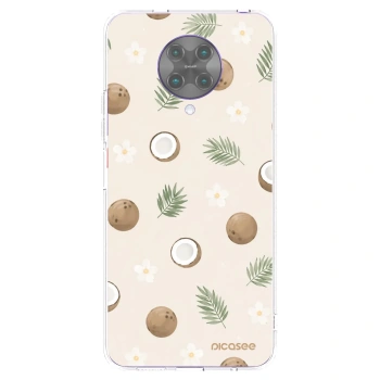 Picasee silikónový prehľadný obal pre Xiaomi Poco F2 Pro - Coconut Breeze