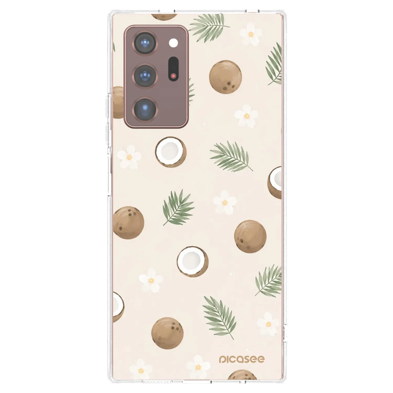 Picasee silikónový prehľadný obal pre Samsung Galaxy Note 20 Ultra - Coconut Breeze