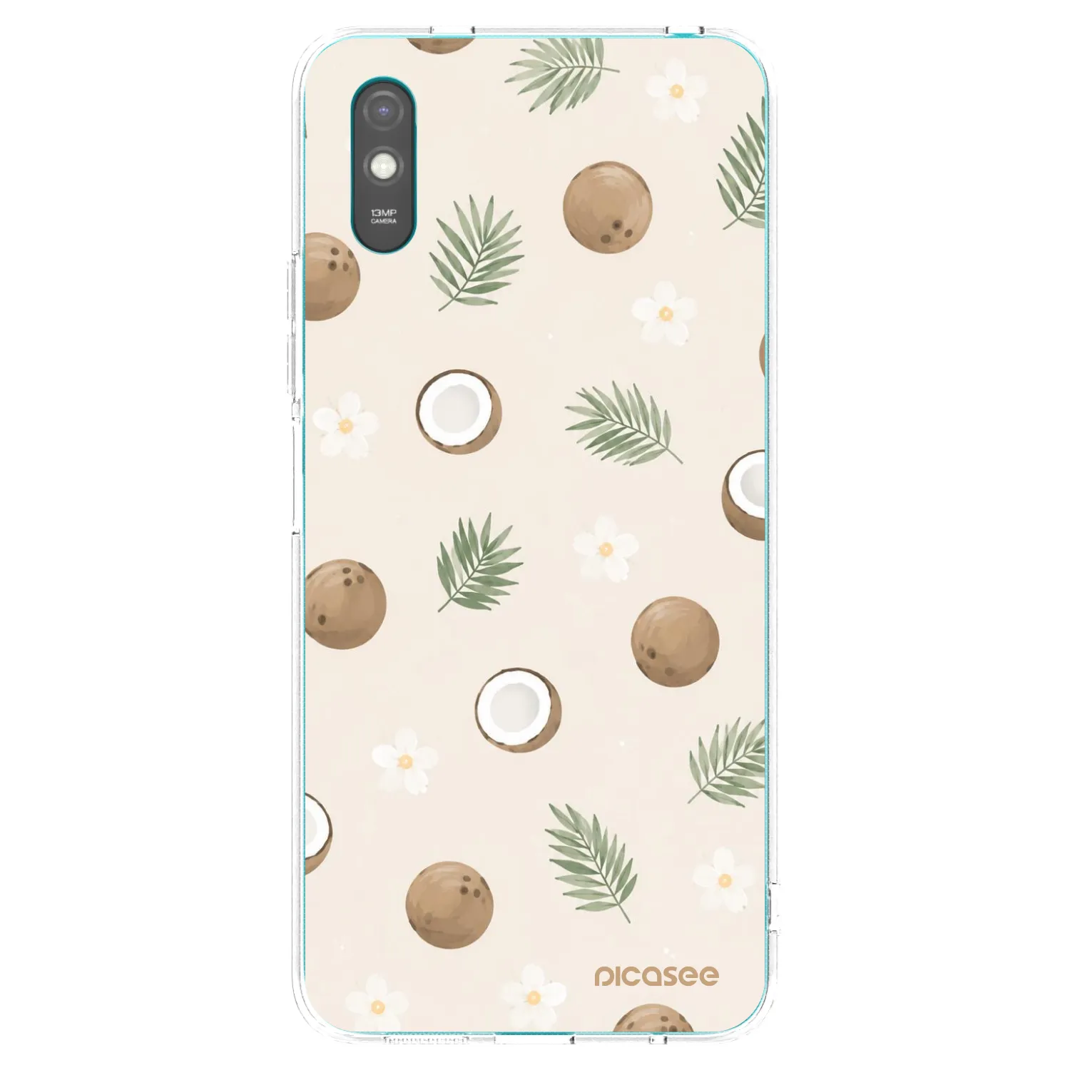 Picasee silikónový prehľadný obal pre Xiaomi Redmi 9A - Coconut Breeze