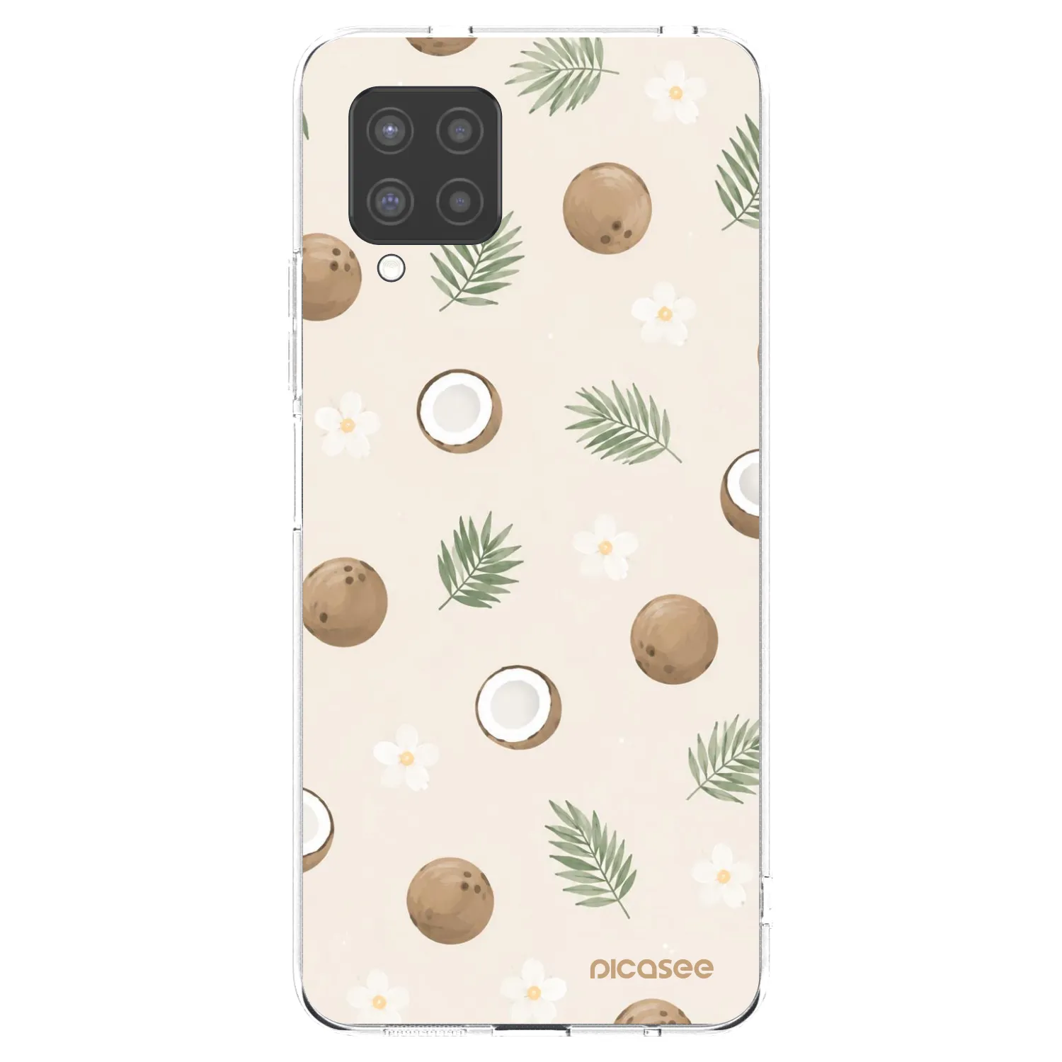 Picasee silikónový prehľadný obal pre Samsung Galaxy A42 A426B - Coconut Breeze