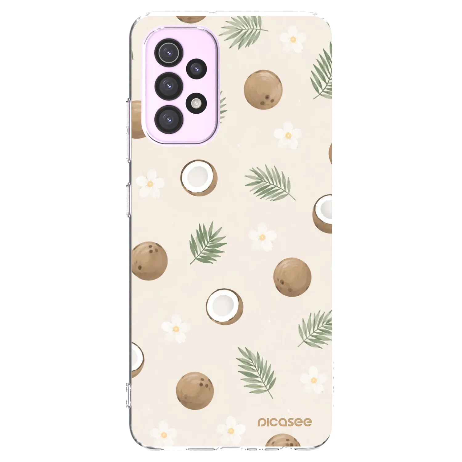 Picasee silikónový prehľadný obal pre Samsung Galaxy A32 5G A326B - Coconut Breeze