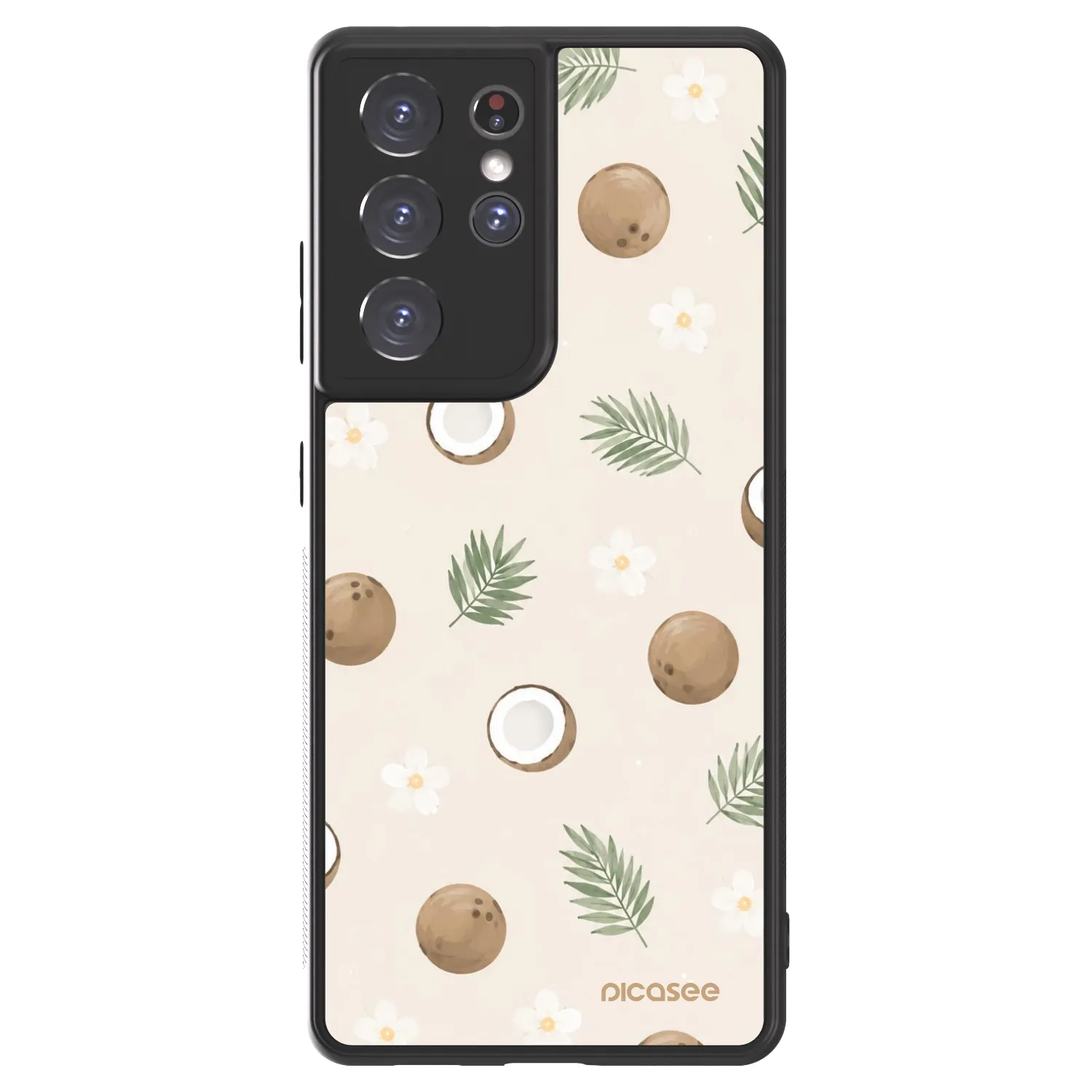 Picasee ULTIMATE CASE pro Samsung Galaxy S21 Ultra 5G G998B - Coconut Breeze