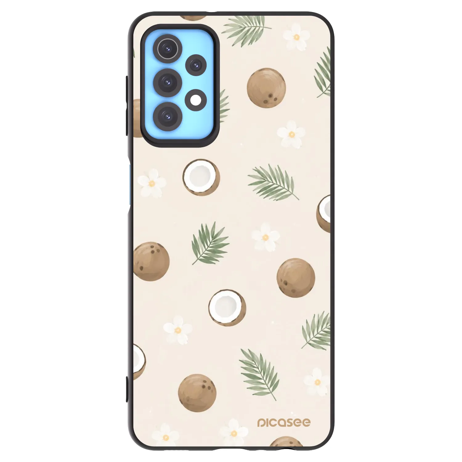 Picasee silikónový čierny obal pre Samsung Galaxy A32 4G SM-A325F - Coconut Breeze