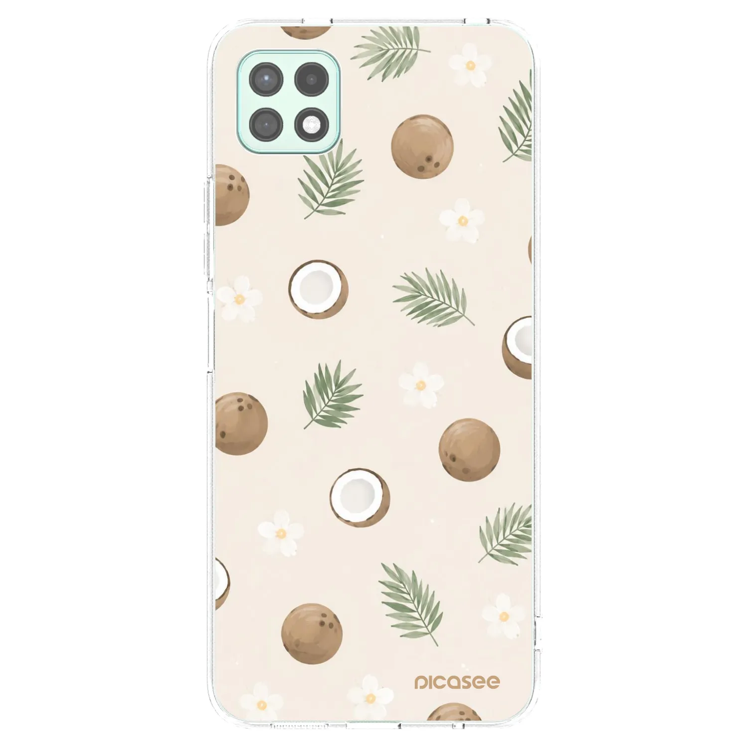 Picasee silikónový prehľadný obal pre Samsung Galaxy A22 A226B 5G - Coconut Breeze