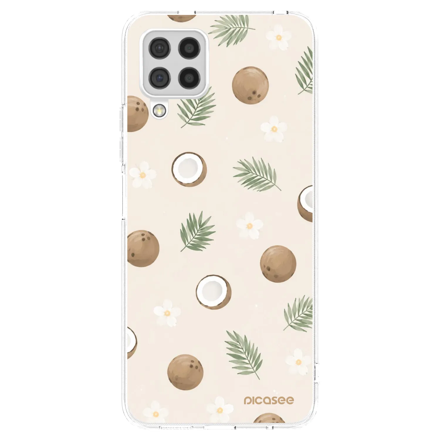 Picasee silikónový prehľadný obal pre Samsung Galaxy A22 A225F 4G - Coconut Breeze