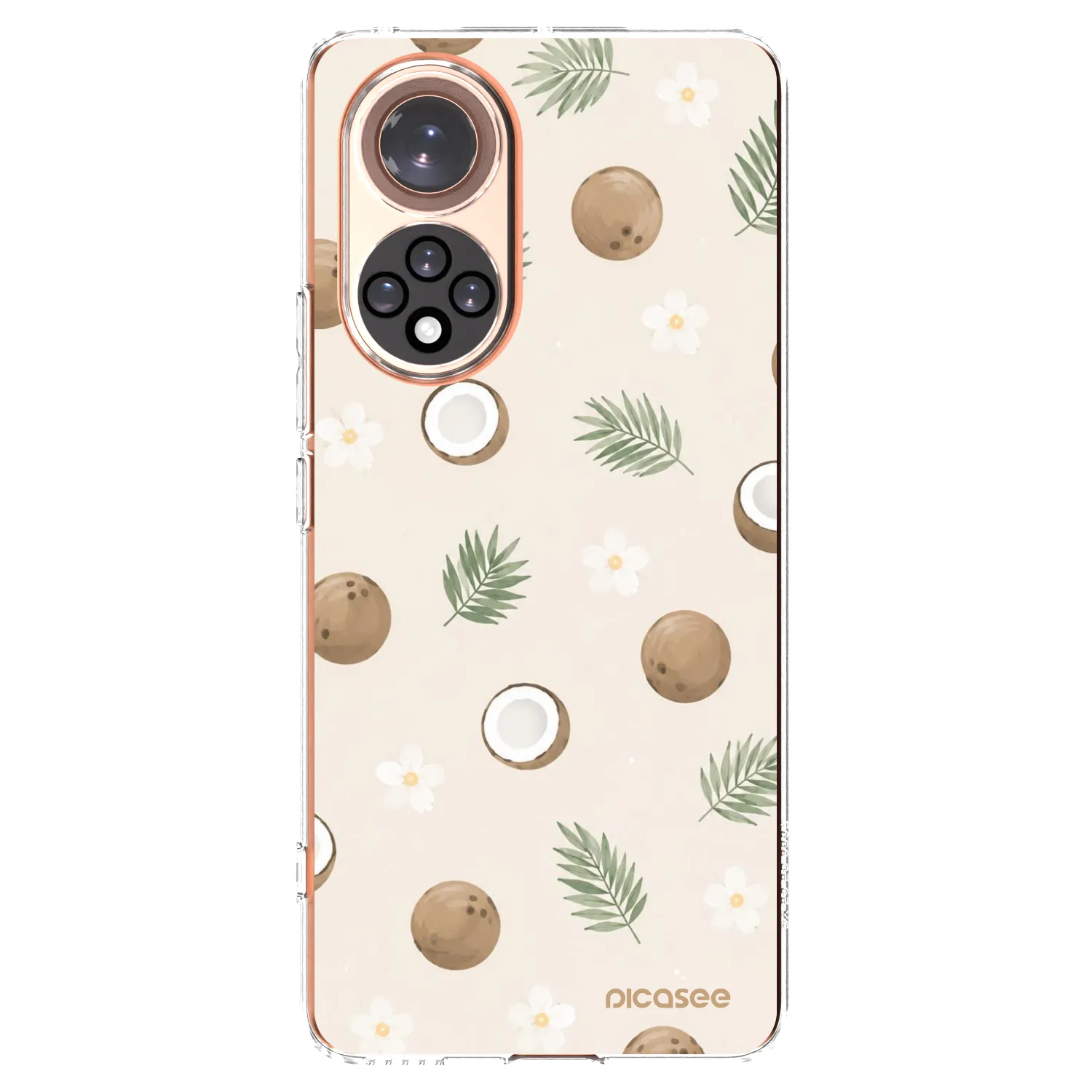 Picasee silikónový prehľadný obal pre Huawei Nova 9 - Coconut Breeze