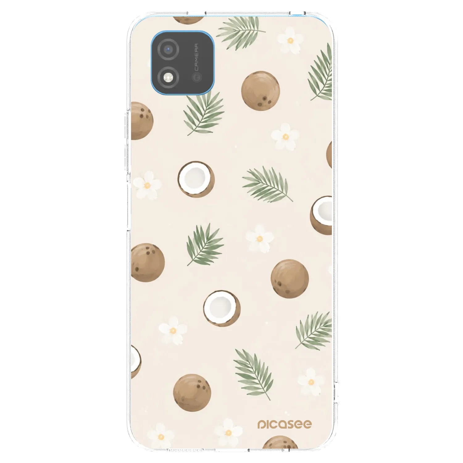 Picasee silikónový prehľadný obal pre Realme C11 (2021) - Coconut Breeze