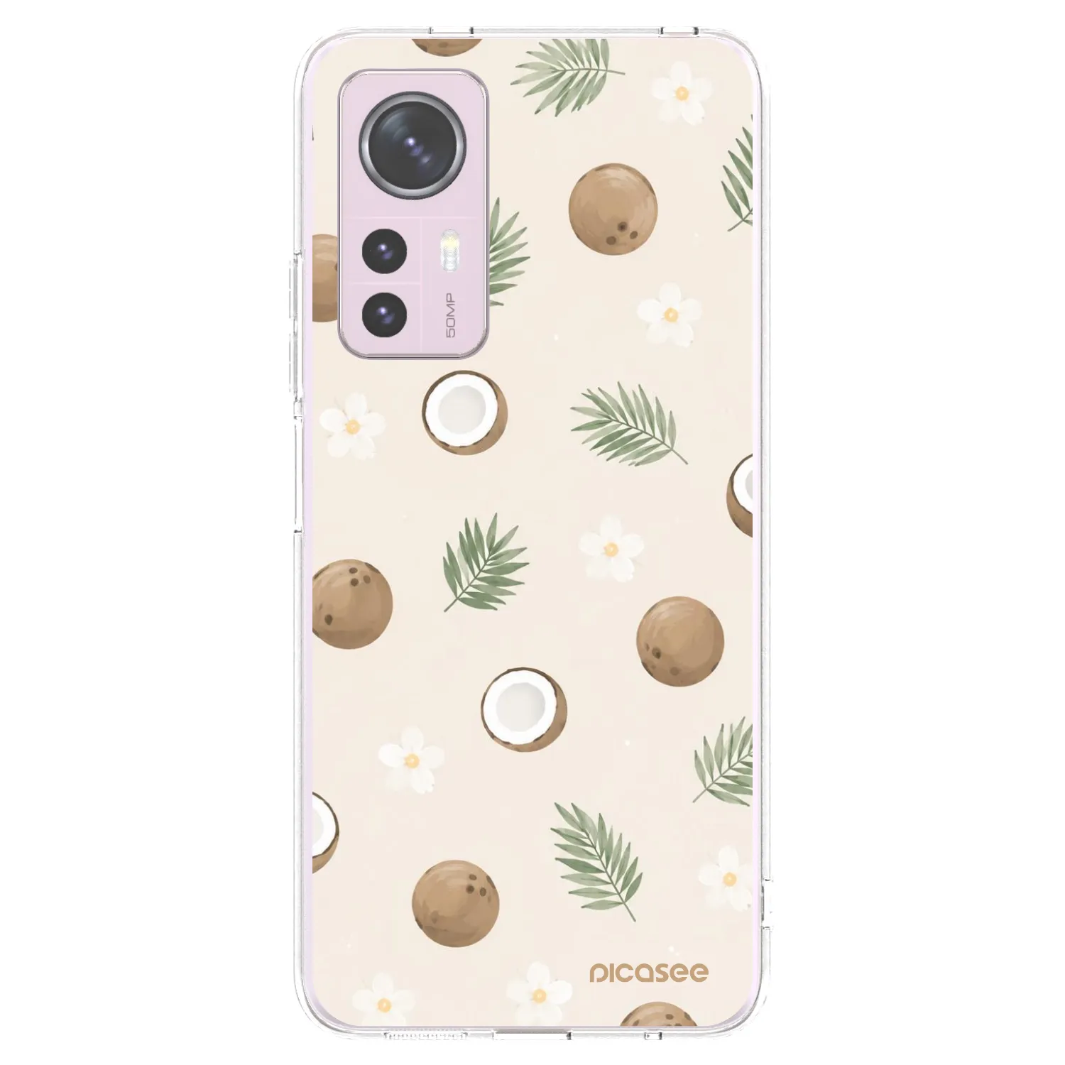 Picasee silikónový prehľadný obal pre Xiaomi 12 - Coconut Breeze