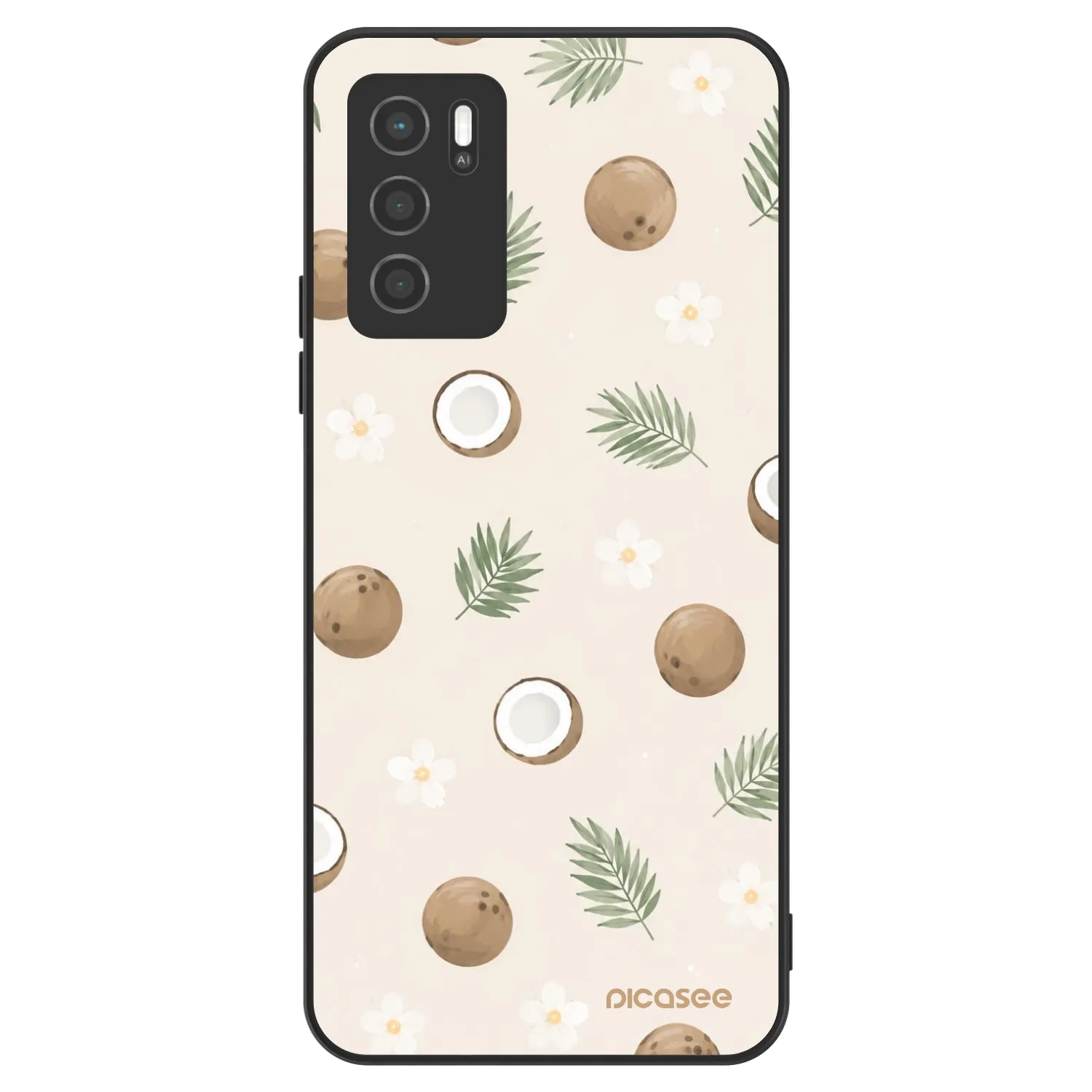 Picasee ULTIMATE CASE pro OPPO A16s - Coconut Breeze