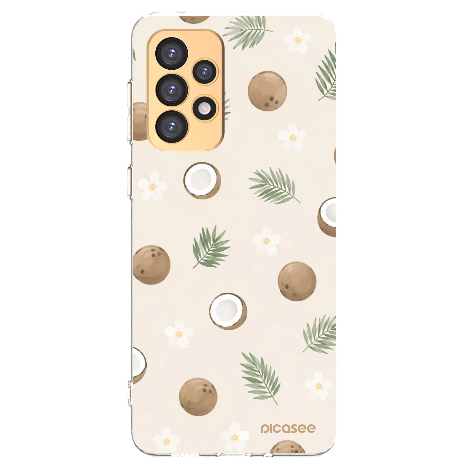 Picasee silikónový prehľadný obal pre Samsung Galaxy A33 5G A336 - Coconut Breeze