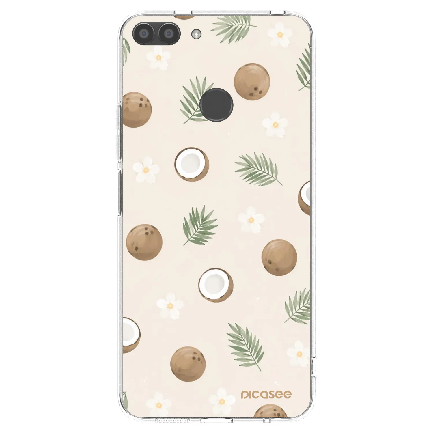 Picasee silikónový prehľadný obal pre Huawei P Smart - Coconut Breeze