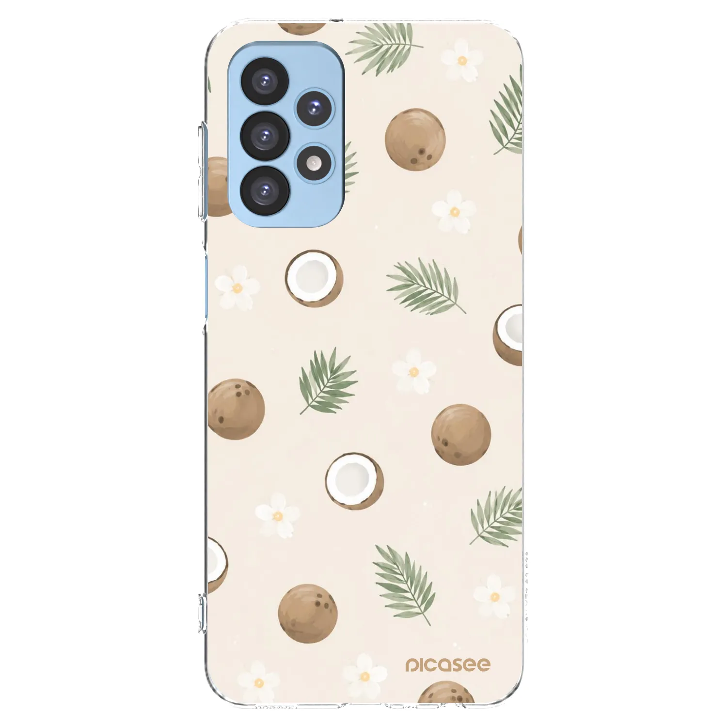 Picasee silikónový prehľadný obal pre Samsung Galaxy A23 A235F 4G - Coconut Breeze