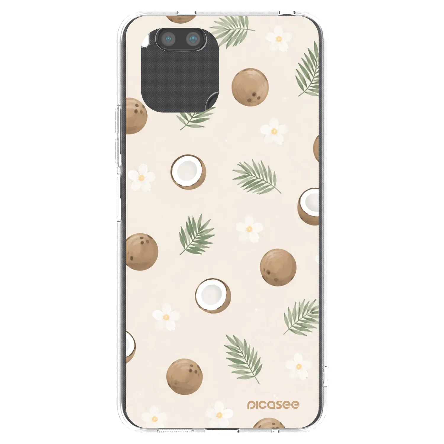Picasee silikónový prehľadný obal pre Xiaomi Redmi A1 - Coconut Breeze