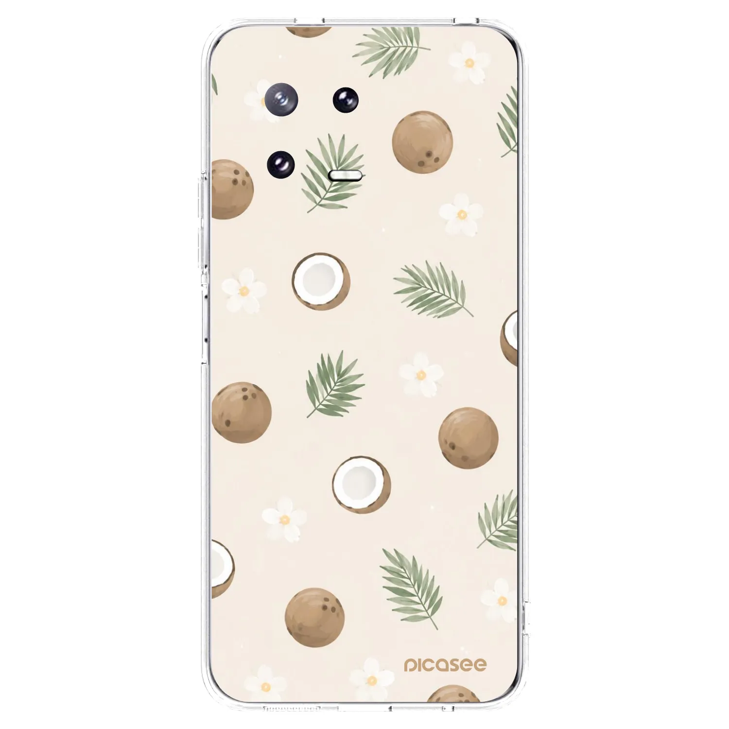 Picasee silikónový prehľadný obal pre Xiaomi 13 Pro - Coconut Breeze