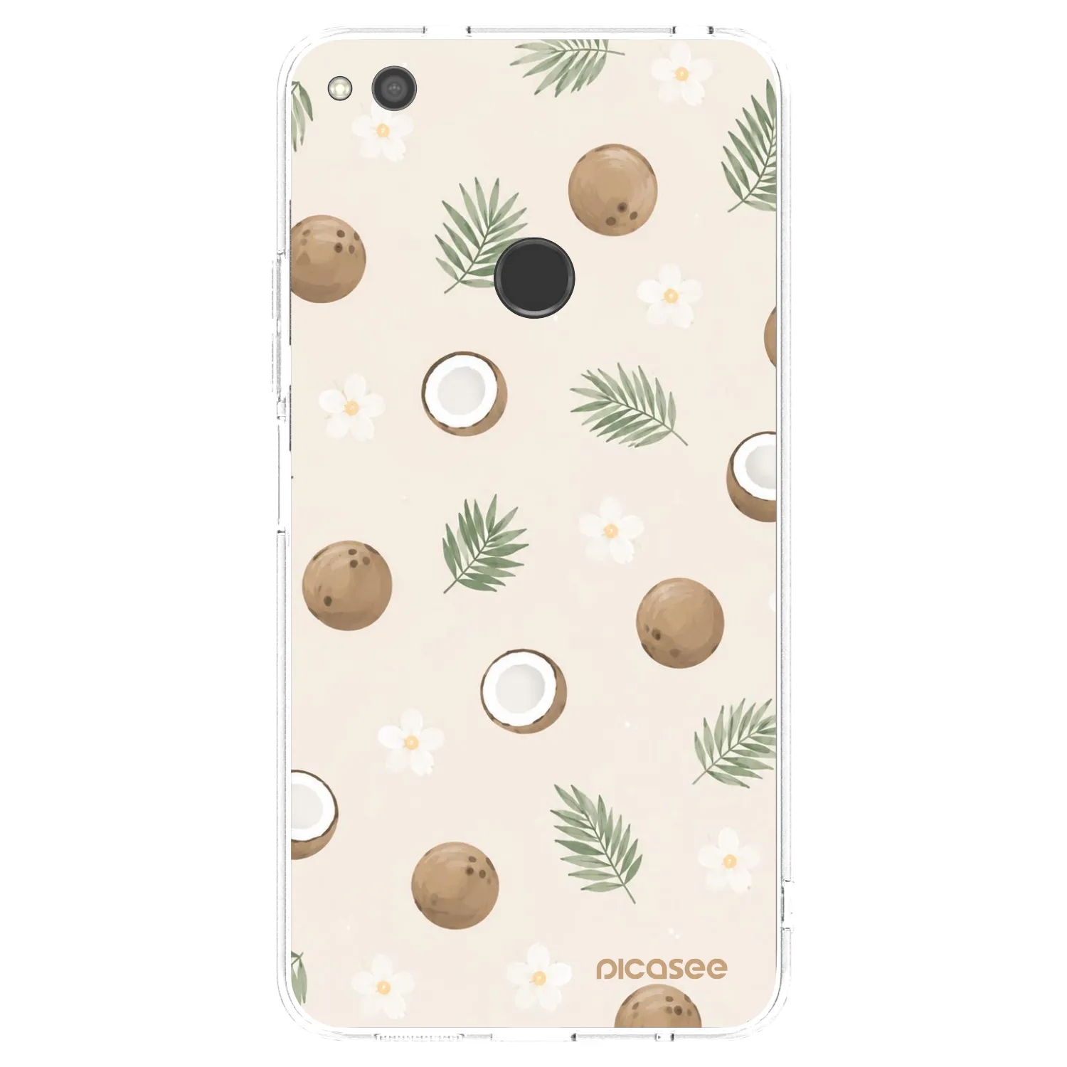 Picasee silikónový prehľadný obal pre Huawei Mate 40 Pro - Coconut Breeze