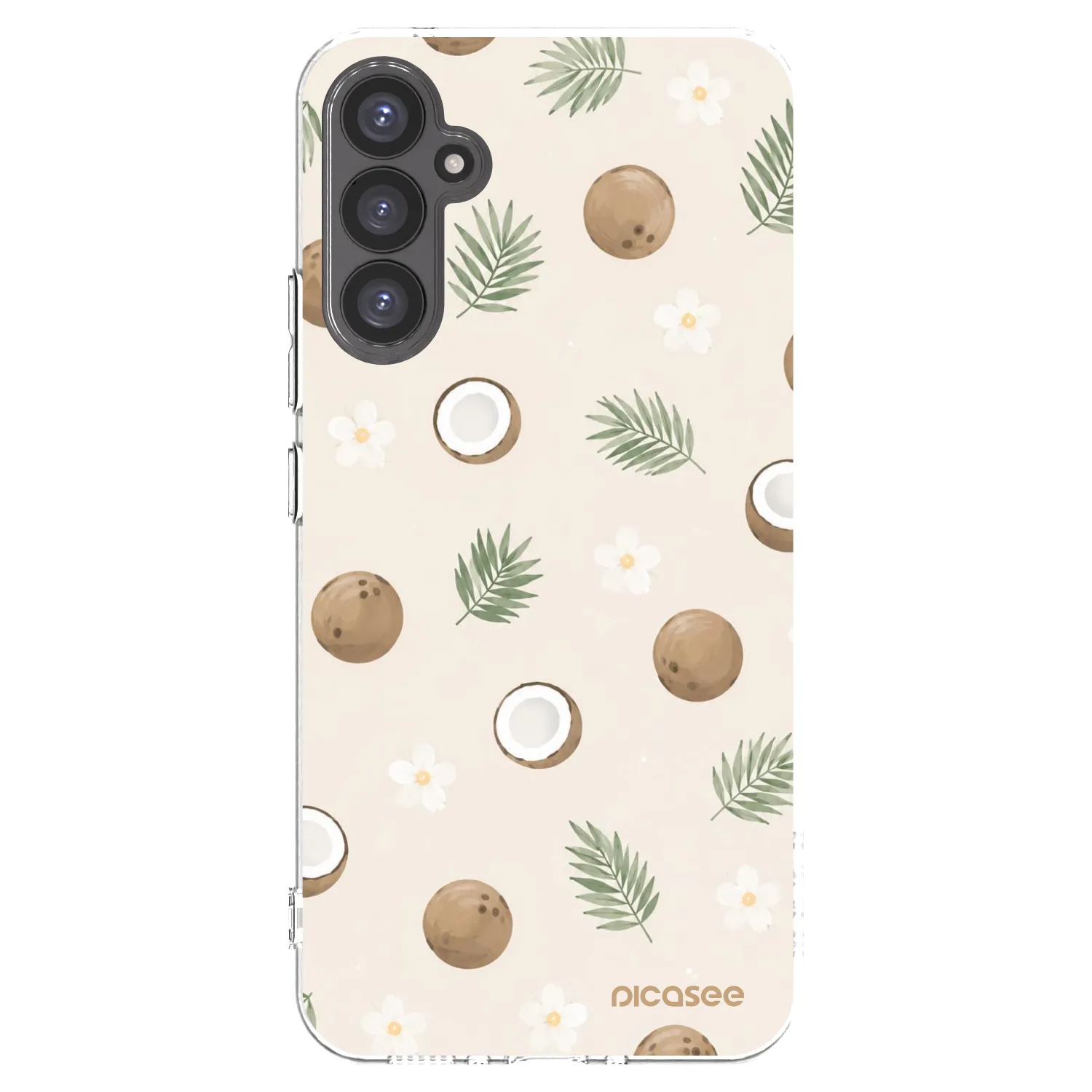 Picasee silikónový prehľadný obal pre Samsung Galaxy A34 5G A346B - Coconut Breeze