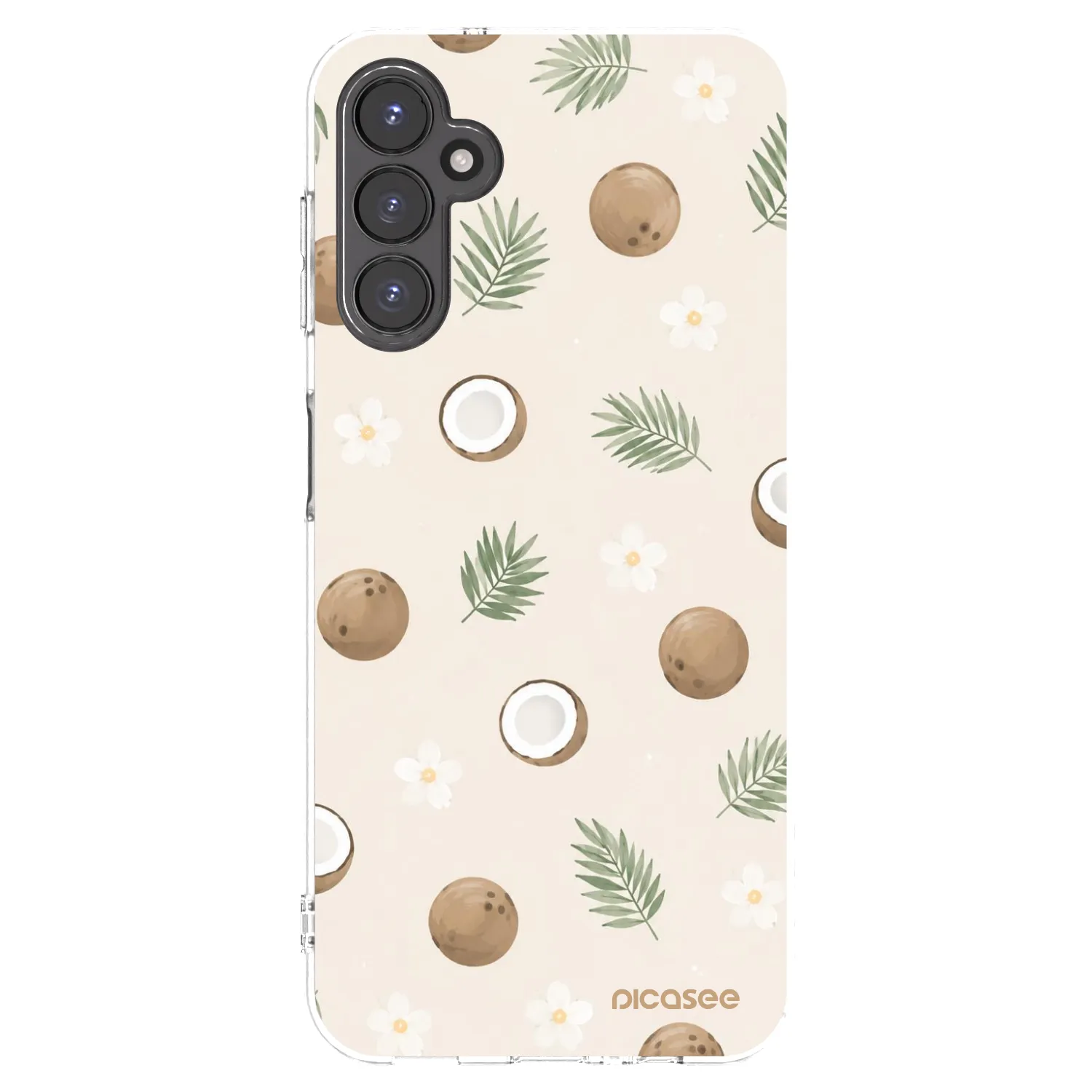 Picasee silikónový prehľadný obal pre Samsung Galaxy A14 4G A145R - Coconut Breeze