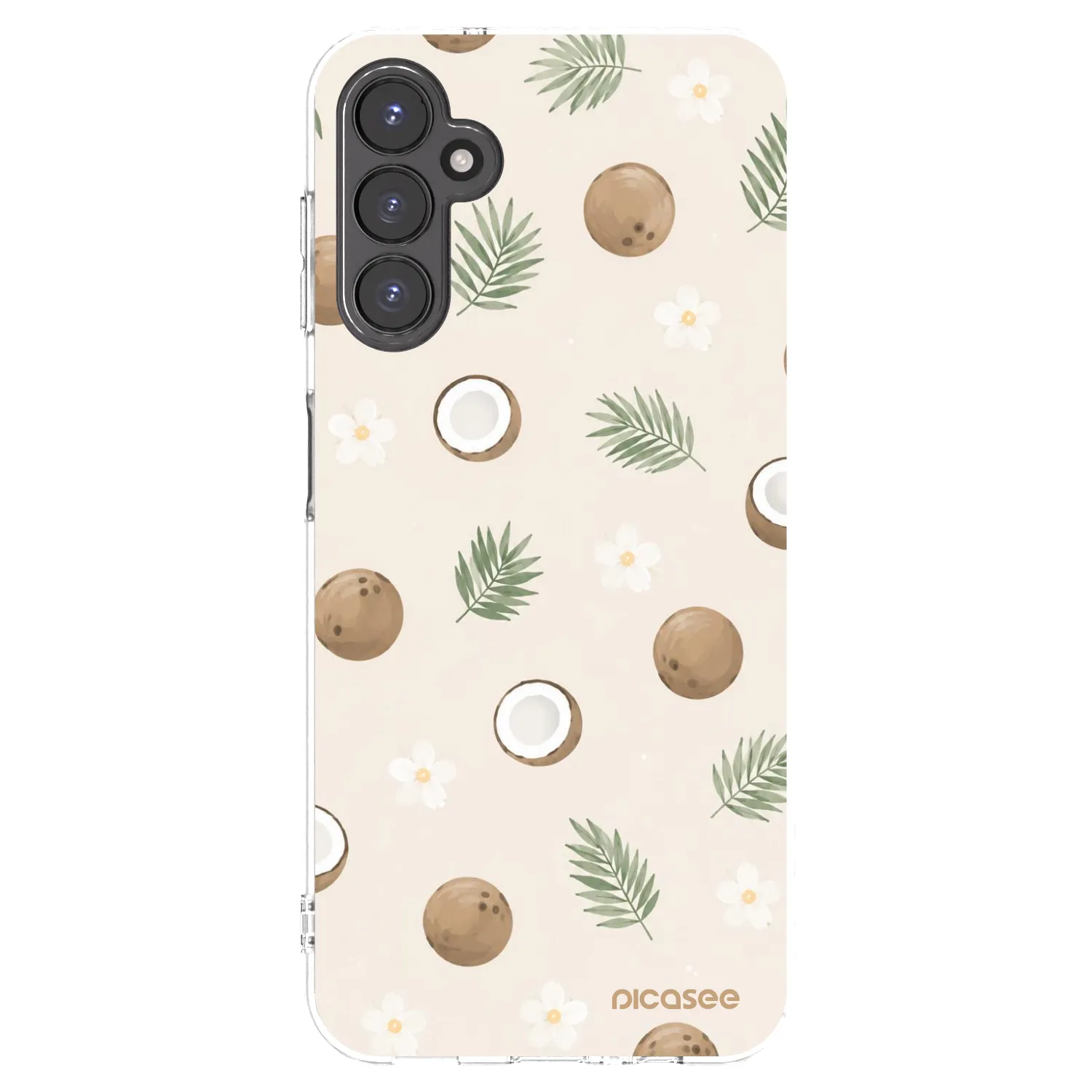 Picasee silikónový prehľadný obal pre Samsung Galaxy A14 5G A146P - Coconut Breeze
