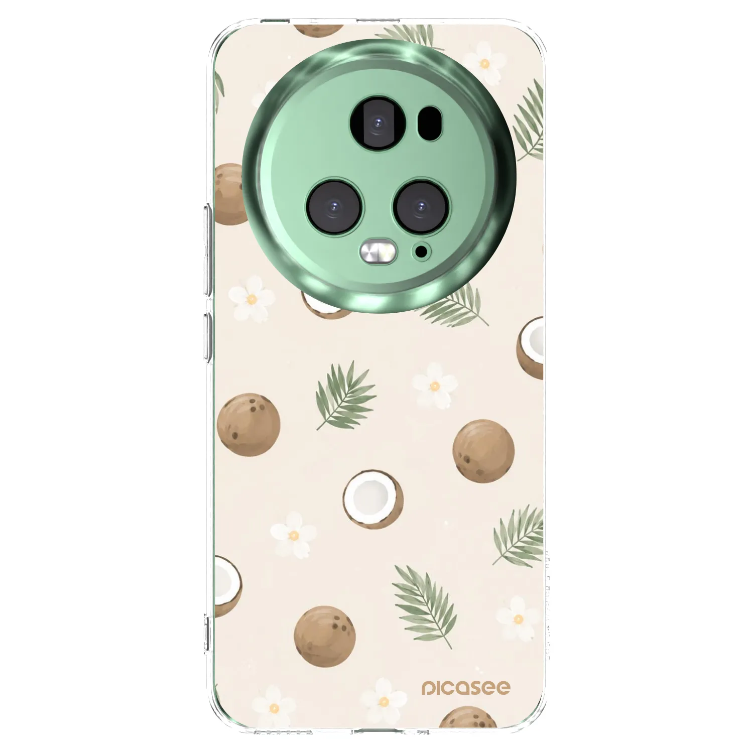 Picasee silikónový prehľadný obal pre Honor Magic5 Pro - Coconut Breeze
