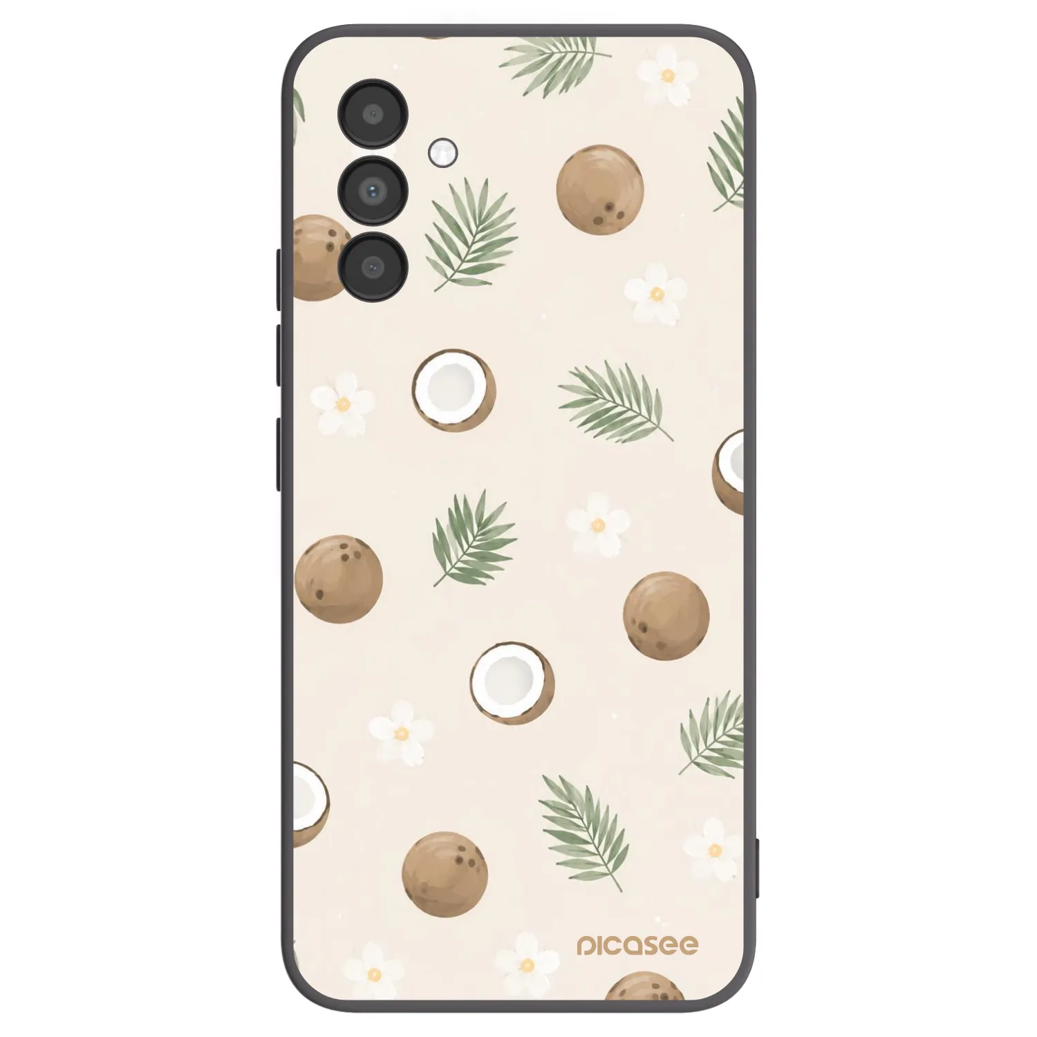Picasee silikónový čierny obal pre Samsung Galaxy A04s A047F - Coconut Breeze