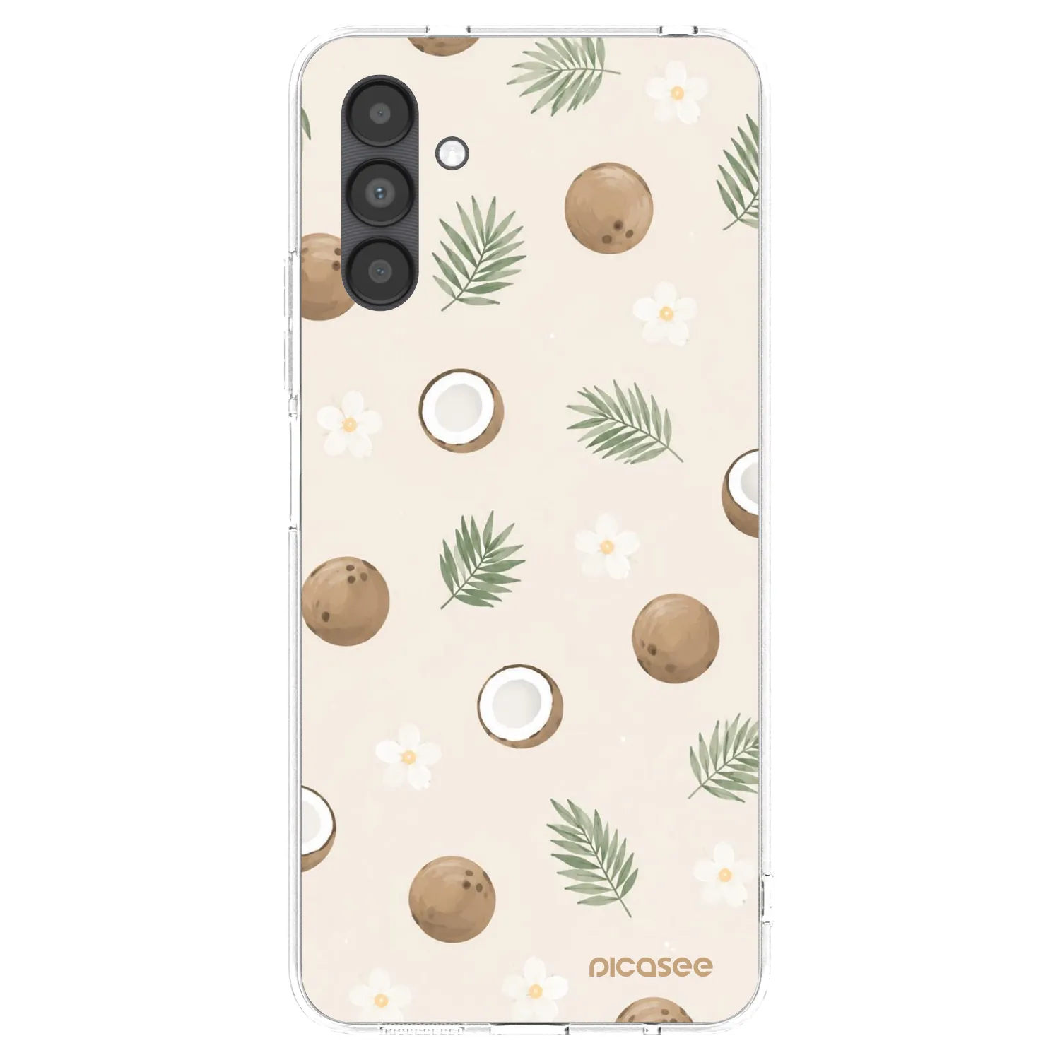 Picasee silikónový prehľadný obal pre Samsung Galaxy A04s A047F - Coconut Breeze