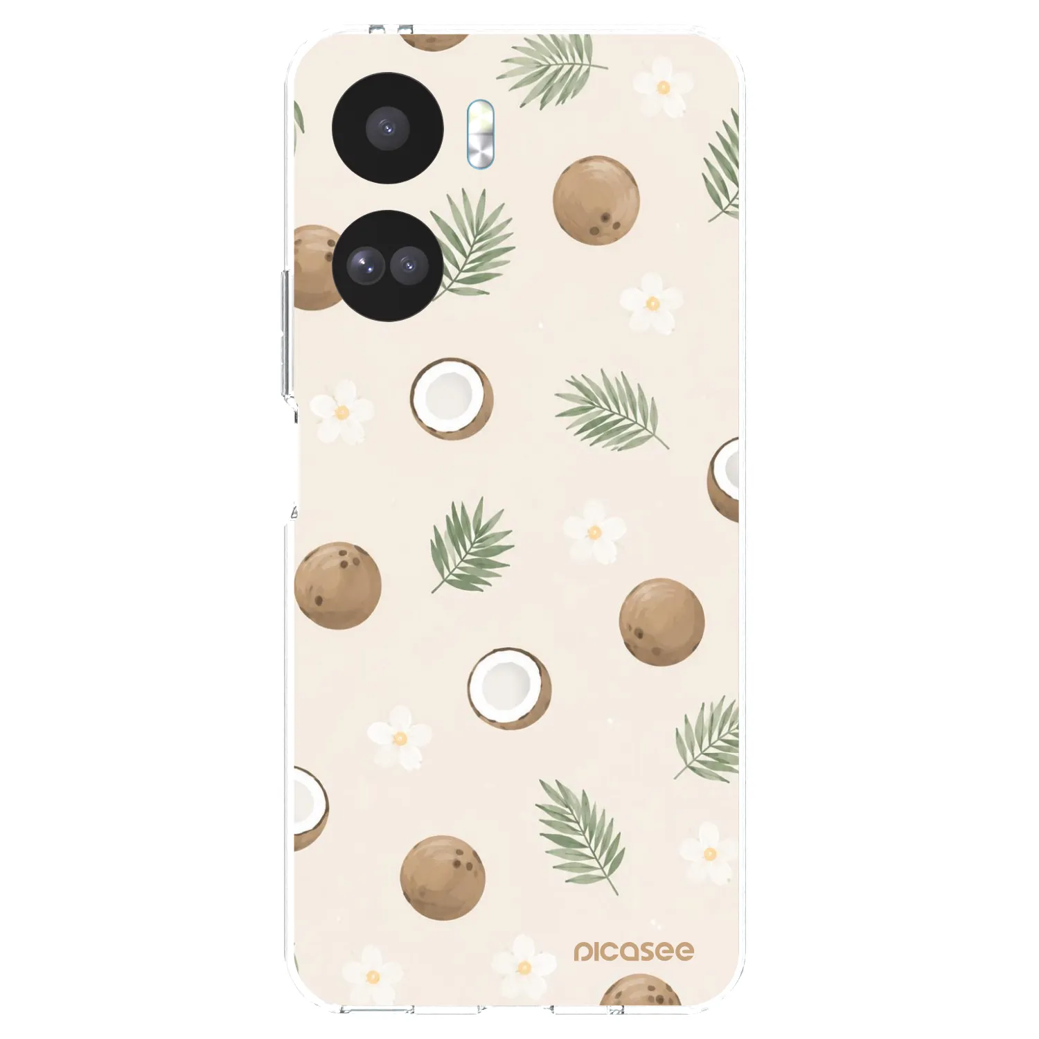 Picasee silikónový prehľadný obal pre Honor 90 Lite 5G - Coconut Breeze