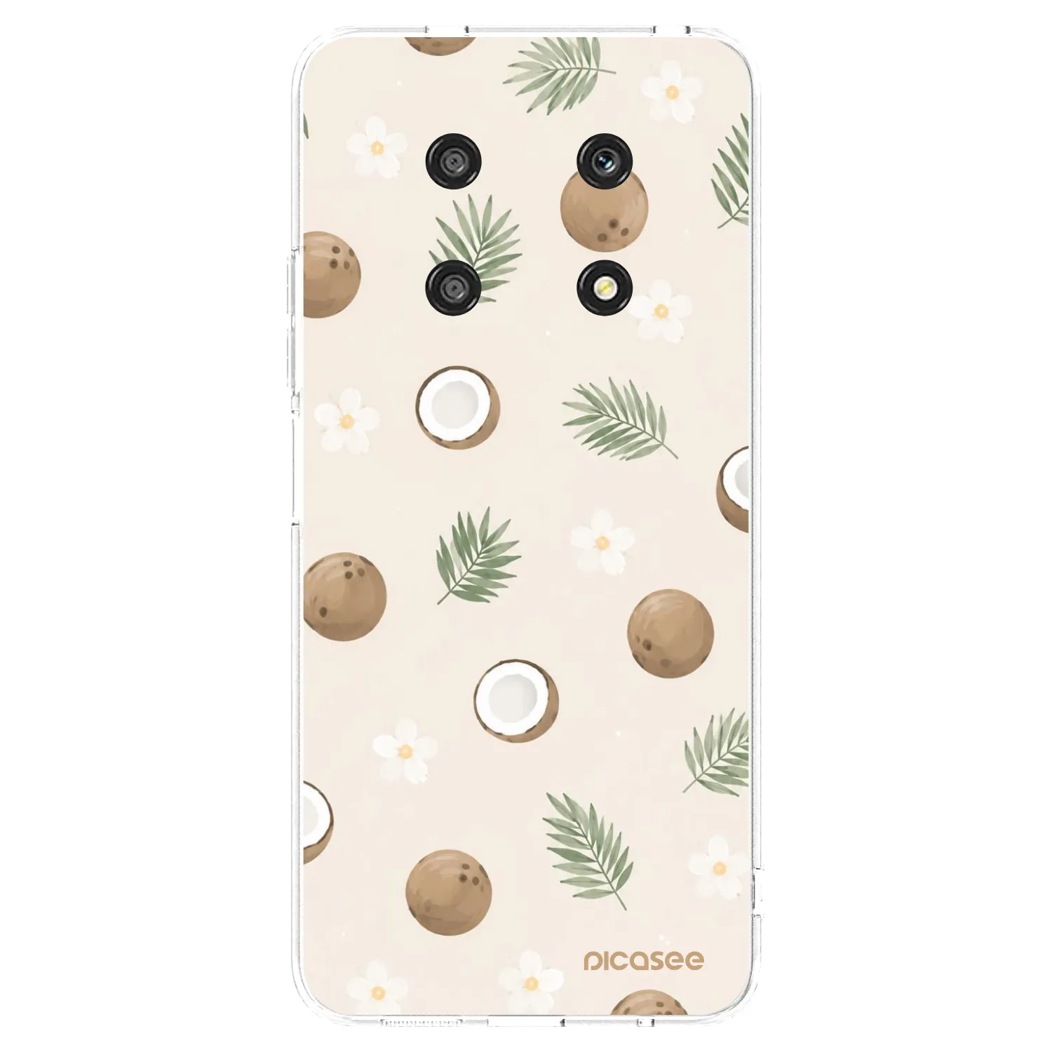 Picasee silikónový prehľadný obal pre Honor Magic4 Lite 5G - Coconut Breeze