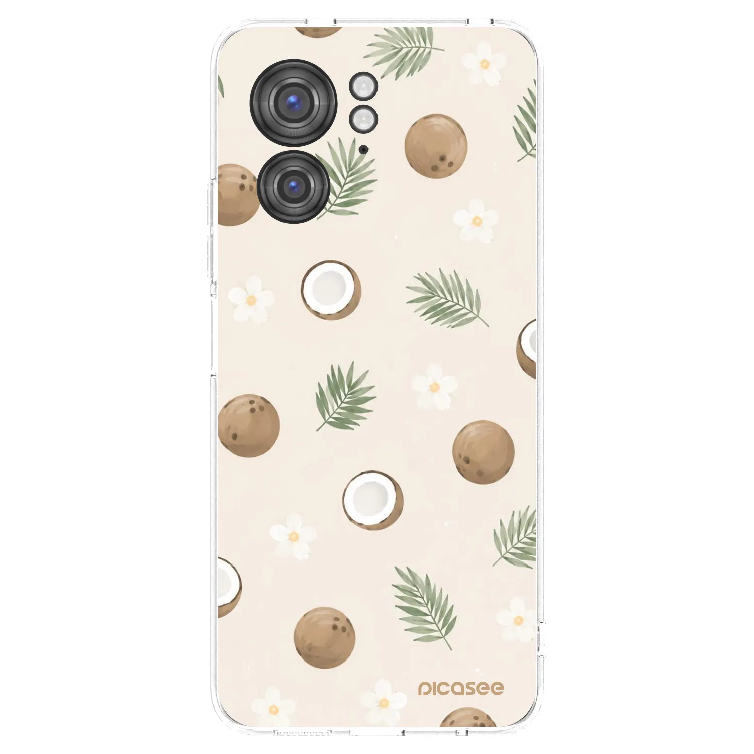Picasee silikónový prehľadný obal pre Motorola Edge 40 - Coconut Breeze