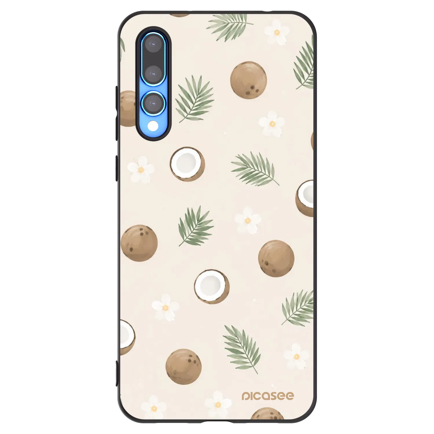 Picasee silikónový čierny obal pre Huawei P20 Pro - Coconut Breeze