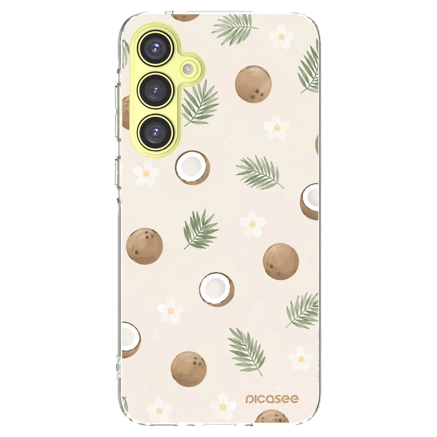Picasee silikónový prehľadný obal pre Samsung Galaxy A35 5G A356B - Coconut Breeze