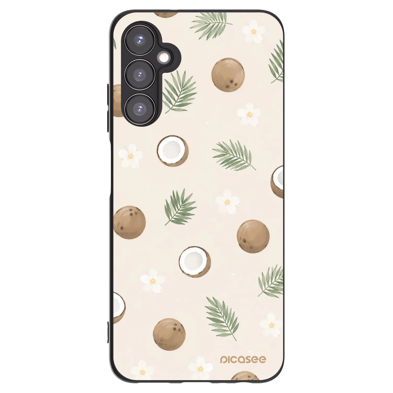 Picasee silikónový čierny obal pre Samsung Galaxy A05s A057G - Coconut Breeze