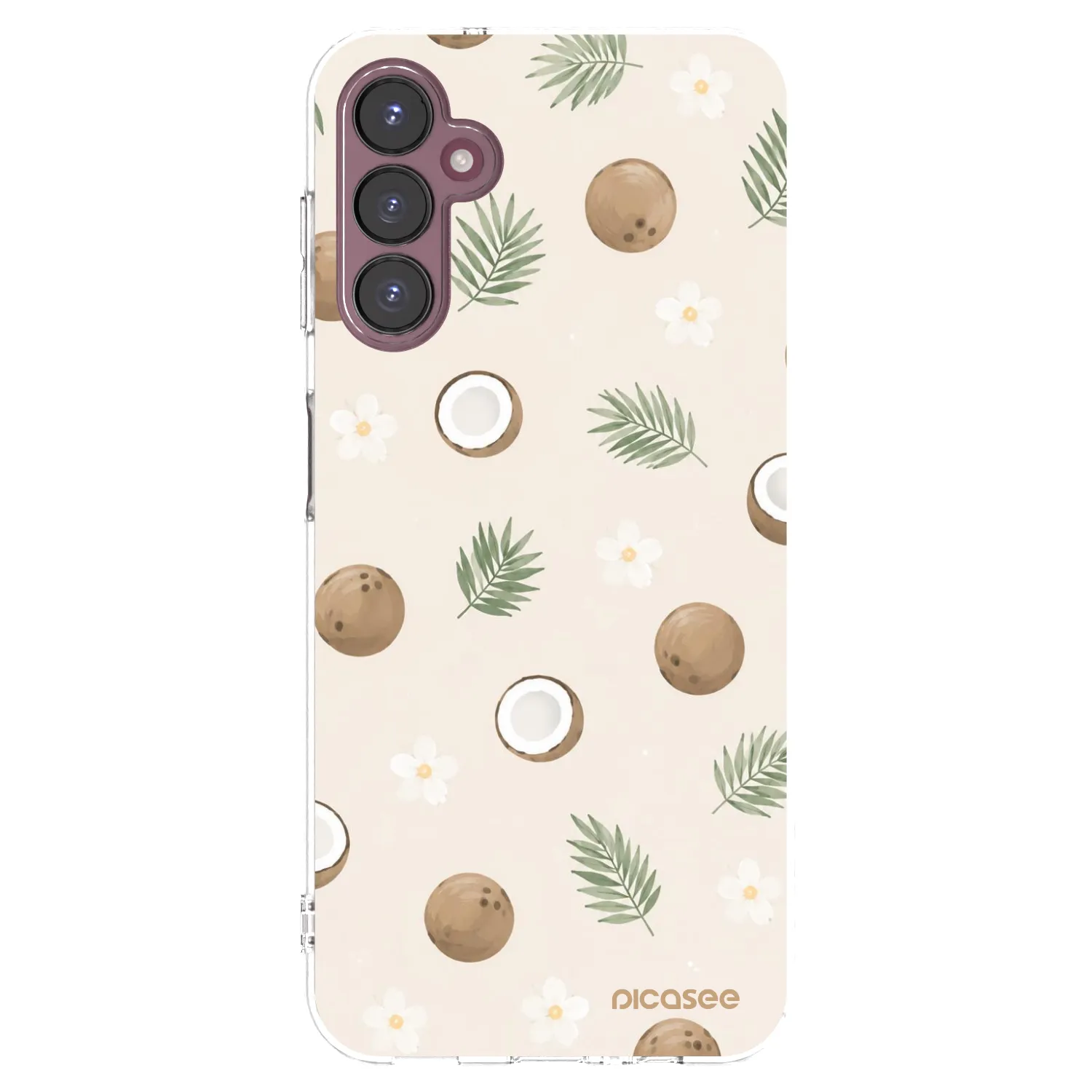 Picasee silikónový prehľadný obal pre Samsung Galaxy A05s A057G - Coconut Breeze